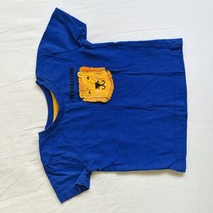 george lion pocket royal blue t-shirt 3-6 months baby boy